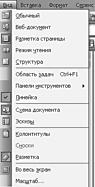 Перечень стандартных программ microsoft office