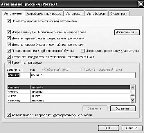 Перечень стандартных программ microsoft office